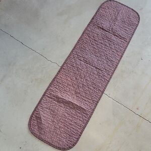 Brown Quilted Table Runner